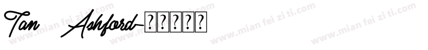 Tan   Ashford字体转换